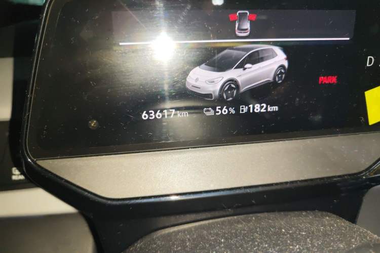 Used Volkswagen ID.3 2022 Active Pure Intelligent Enjoyment Edition Odometer Close Up