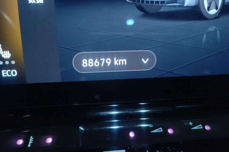 Used Volkswagen ID.3 2022 Pro Smart Edition Odometer Close Up