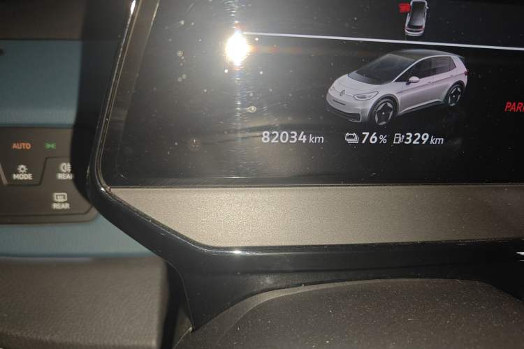 Used Volkswagen ID.3 2022 Active Pure Intelligent Enjoyment Edition Odometer Close Up