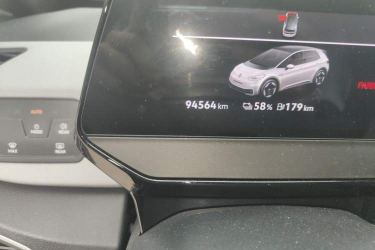 Used Volkswagen ID.3 2022 Active Pure Intelligent Enjoyment Edition Odometer Close Up
