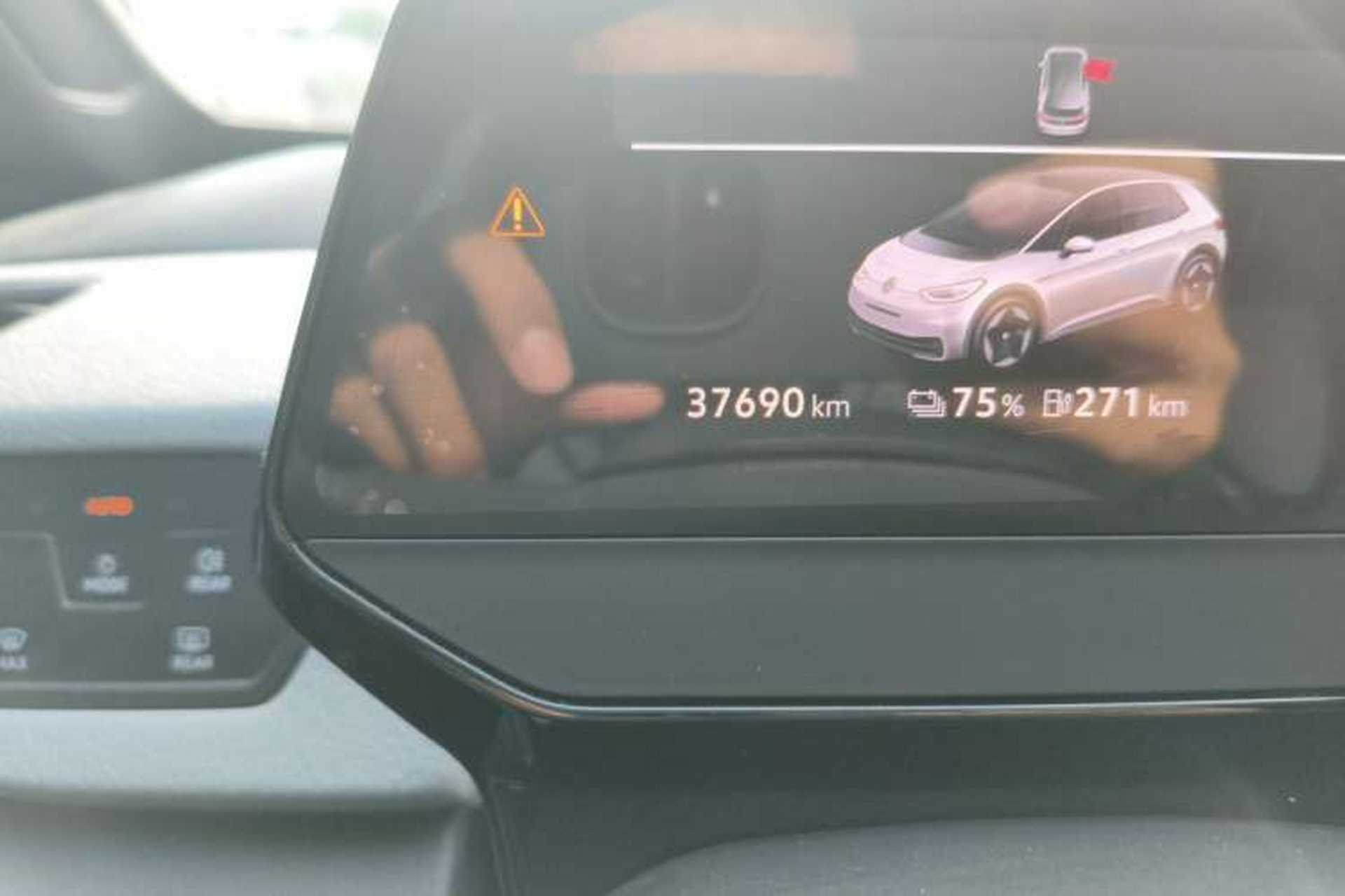 Used Volkswagen ID.3 2022 Active Pure Intelligent Enjoyment Edition Odometer Close Up