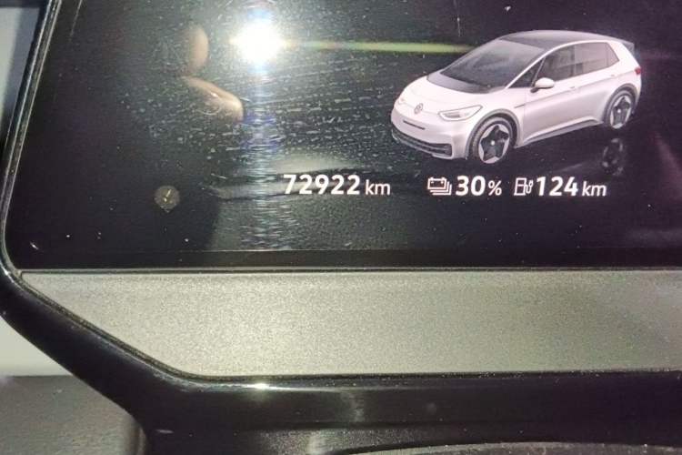 Used Volkswagen ID.3 2022 Active Pure Intelligent Enjoyment Edition Odometer Close Up