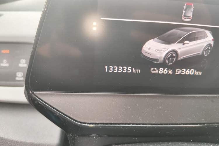 Used Volkswagen ID.3 2022 Active Pure Intelligent Enjoyment Edition Odometer Close Up