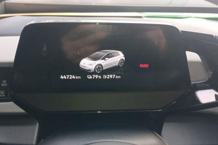 Used Volkswagen ID.3 2022 Pure Edition Odometer Close Up