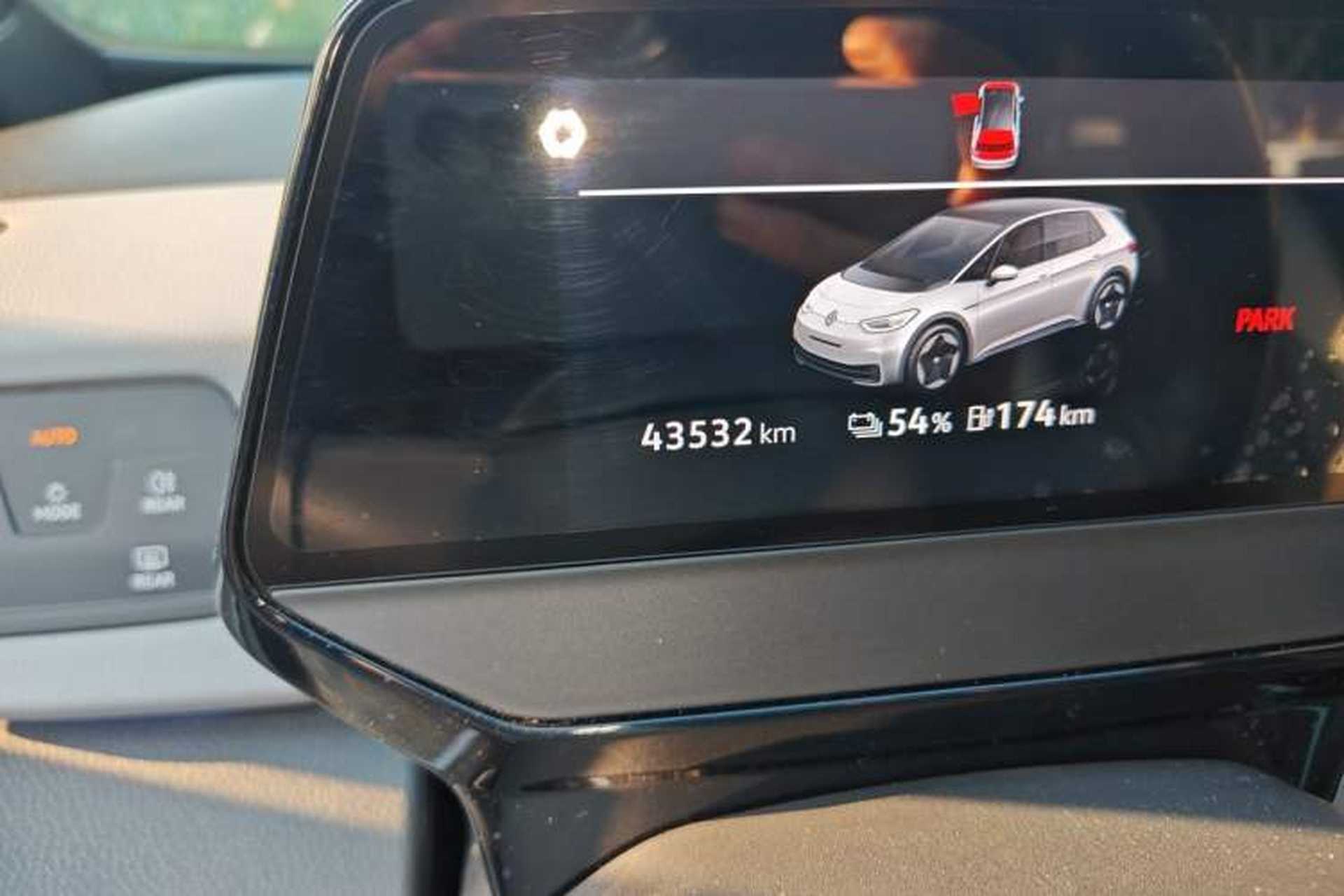 Used Volkswagen ID.3 2022 Pro Smart Edition Odometer Close Up