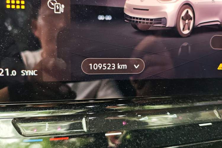 Used Volkswagen ID.3 2022 Active Pure Intelligent Enjoyment Edition Odometer Close Up