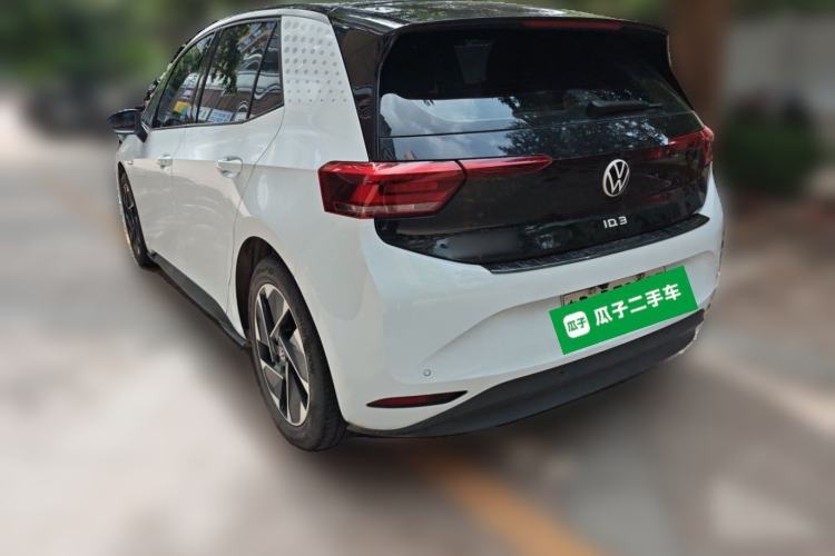 Used Volkswagen ID.3 2022 Pure Edition Rear Left 45 Deg