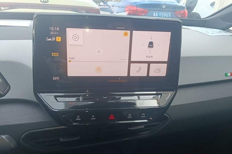 Used Volkswagen ID.3 2022 Active Pure Intelligent Enjoyment Edition Audio And AC Panel