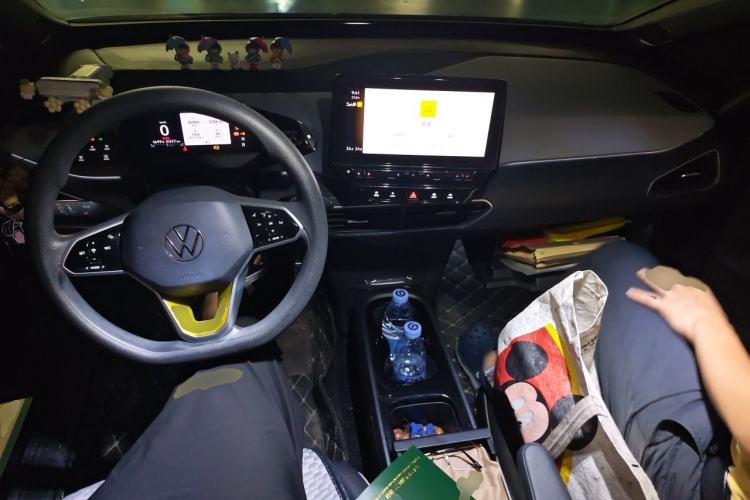 Used Volkswagen ID.3 2023 Upgraded Model Pure Intelligent Enjoyment Version Center Console