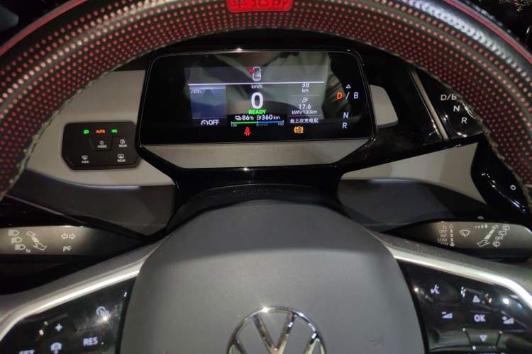 Used Volkswagen ID.3 2023 Upgraded Model Pure Intelligent Enjoyment Version Instrument Cluster