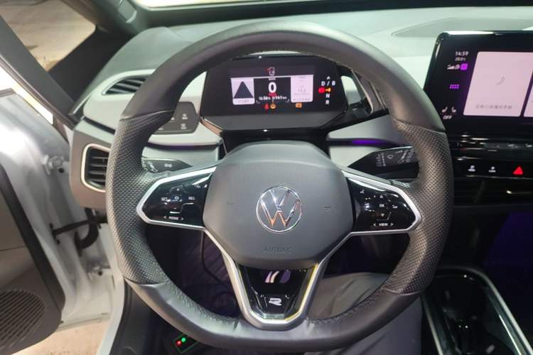 Used Volkswagen ID.3 2023 Upgraded Model Pure Intelligent Enjoyment Version Steering Wheel