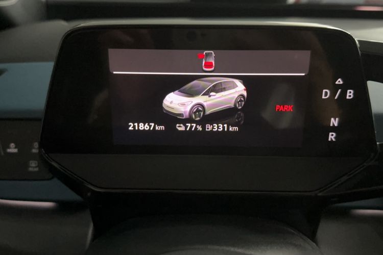 Used Volkswagen ID.3 2023 Upgraded Model Pure Intelligent Enjoyment Version Odometer Close Up