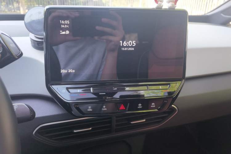 Used Volkswagen ID.3 2023 Upgraded Model Pure Intelligent Enjoyment Version Audio And AC Panel