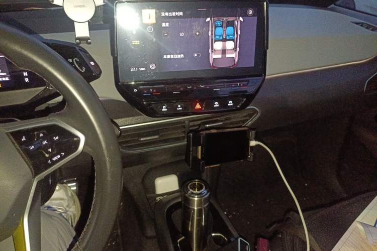 Used Volkswagen ID.3 2023 Upgraded Model Pure Intelligent Enjoyment Version Audio And AC Panel