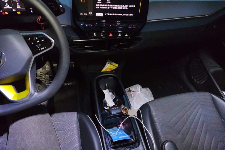 Used Volkswagen ID.3 2023 Upgraded Model Pure Intelligent Enjoyment Version Audio And AC Panel