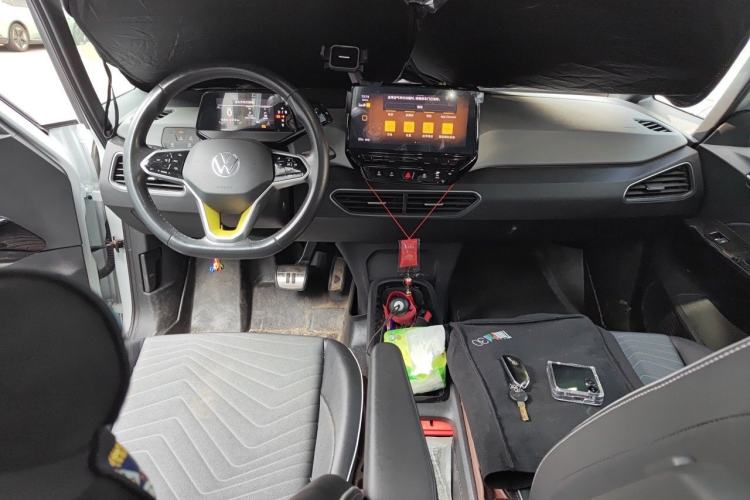 Used Volkswagen ID.3 2023 Upgraded Model Pure Intelligent Enjoyment Version Center Console
