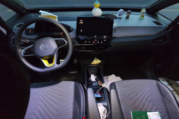 Used Volkswagen ID.3 2023 Upgraded Model Pure Intelligent Enjoyment Version Center Console
