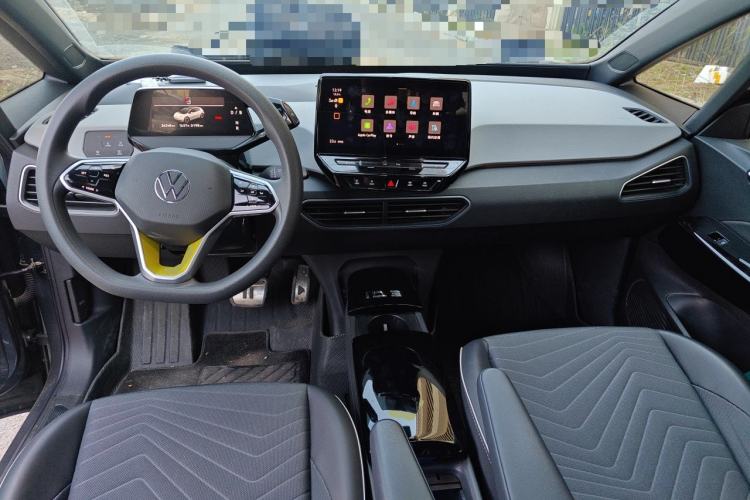 Used Volkswagen ID.3 2023 Upgraded Model Pure Intelligent Enjoyment Version Center Console