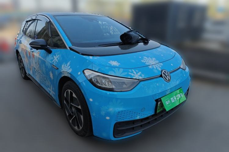 Used Volkswagen ID.3 2023 Upgraded Model Pure Intelligent Enjoyment Version Front Right 45 Deg