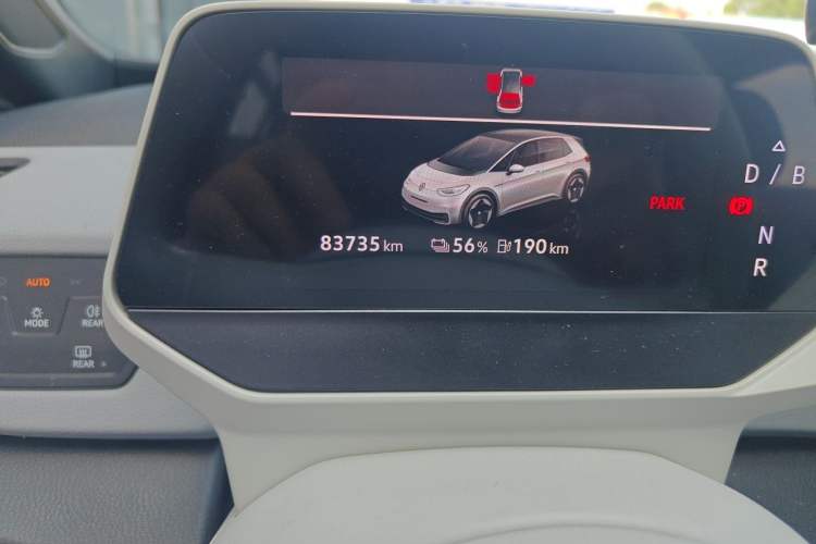 Used Volkswagen ID.3 2023 Upgraded Model Pure Intelligent Enjoyment Version Odometer Close Up
