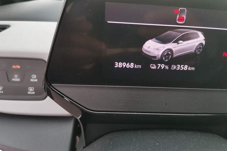 Used Volkswagen ID.3 2023 Pure Smart Edition Odometer Close Up