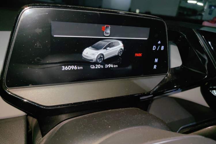 Used Volkswagen ID.3 2023 Pure Smart Edition Odometer Close Up