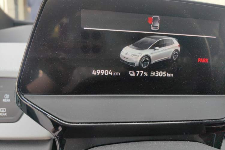 Used Volkswagen ID.3 2023 Pure Smart Edition Odometer Close Up