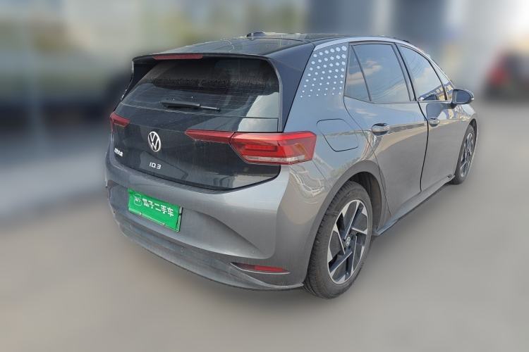 Used Volkswagen ID.3 2023 Upgraded Model Pure Intelligent Enjoyment Version Rear Right 45 Deg