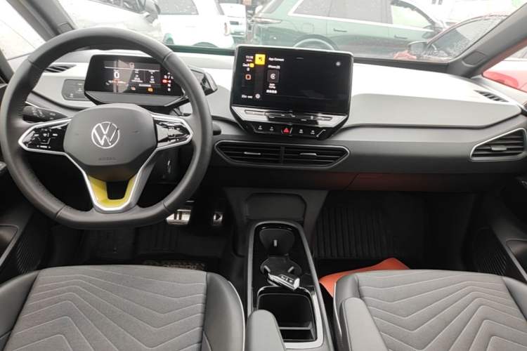 Used Volkswagen ID.3 2023 Upgraded Model Pure Intelligent Enjoyment Version Audio And AC Panel