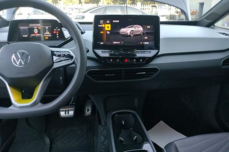 Used Volkswagen ID.3 2023 Upgraded Model Pure Intelligent Enjoyment Version Audio And AC Panel