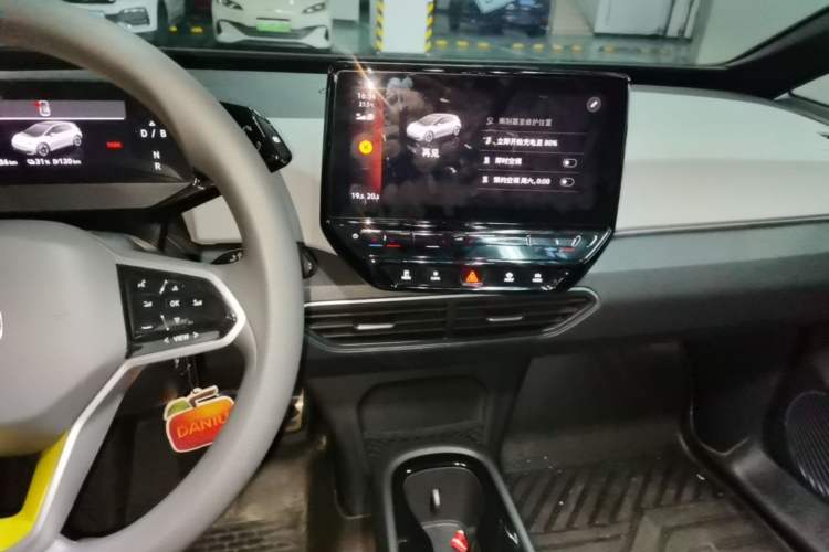 Used Volkswagen ID.3 2023 Upgraded Model Pure Intelligent Enjoyment Version Audio And AC Panel