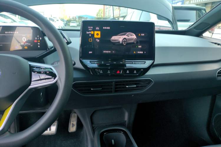 Used Volkswagen ID.3 2023 Upgraded Model Pure Intelligent Enjoyment Version Audio And AC Panel