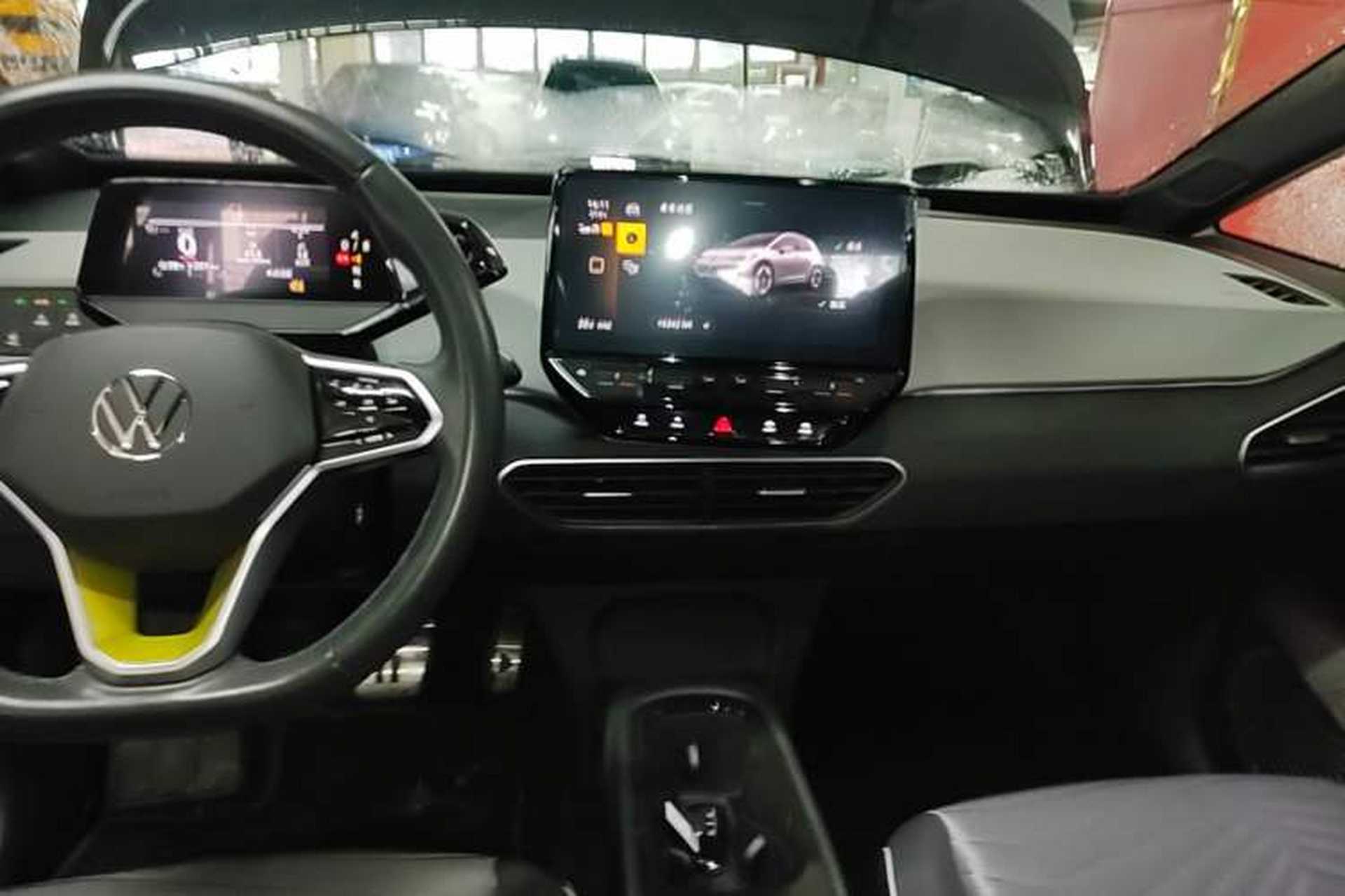 Used Volkswagen ID.3 2023 Pure Smart Edition Audio And AC Panel