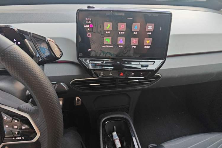 Used Volkswagen ID.3 2023 Upgraded Model Pure Intelligent Enjoyment Version Audio And AC Panel