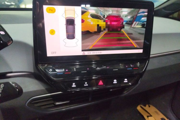 Used Volkswagen ID.3 2023 Upgraded Model Pure Intelligent Enjoyment Version Audio And AC Panel