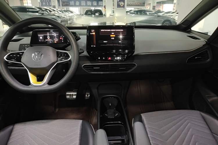 Used Volkswagen ID.3 2023 Upgraded Model Pure Intelligent Enjoyment Version Audio And AC Panel