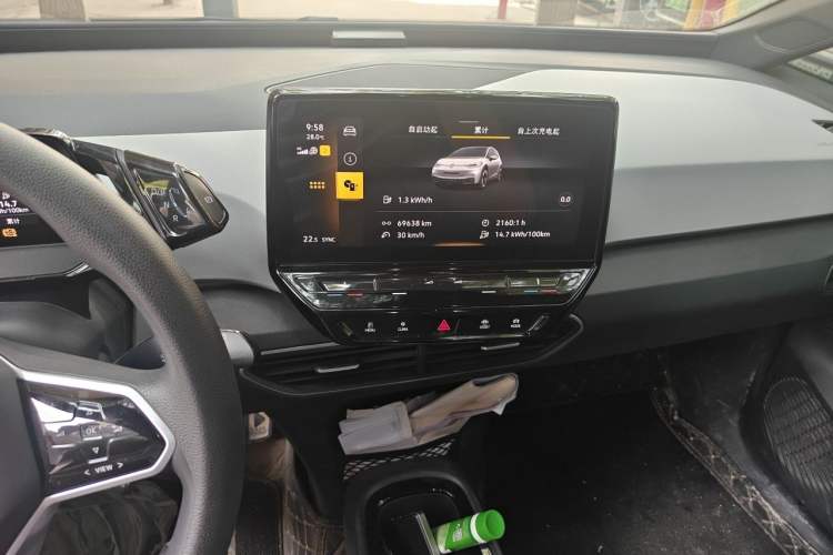 Used Volkswagen ID.3 2023 Upgraded Model Pure Intelligent Enjoyment Version Audio And AC Panel