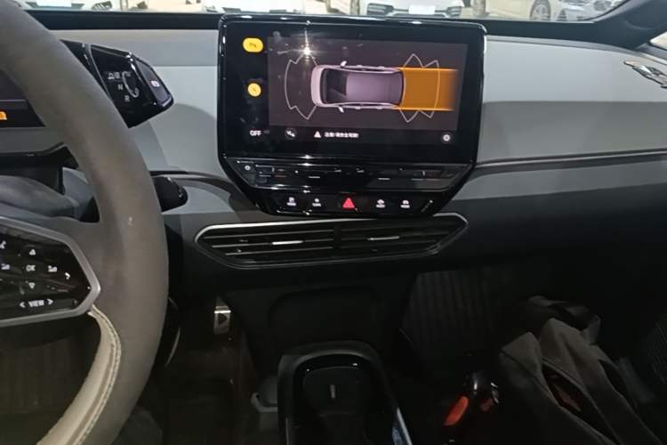 Used Volkswagen ID.3 2023 Upgraded Model Pure Intelligent Enjoyment Version Audio And AC Panel