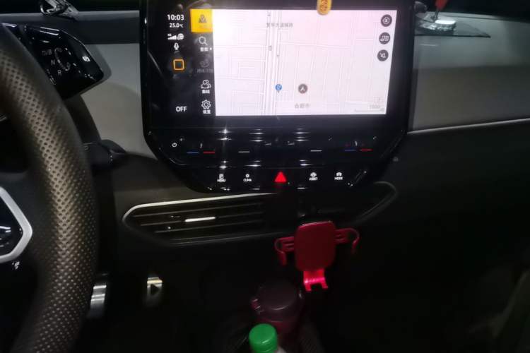 Used Volkswagen ID.3 2023 Upgraded Model Pure Intelligent Enjoyment Version Audio And AC Panel