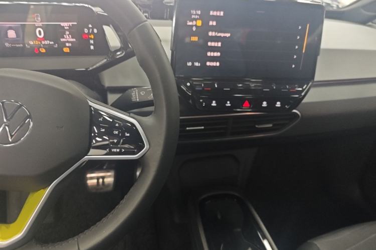 Used Volkswagen ID.3 2023 Upgraded Model Pure Intelligent Enjoyment Version Center Console