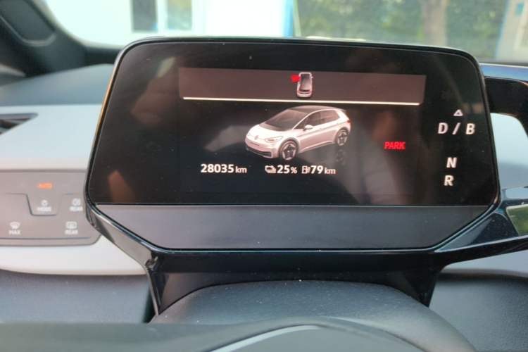 Used Volkswagen ID.3 2023 Upgraded Model Pure Intelligent Enjoyment Version Instrument Cluster