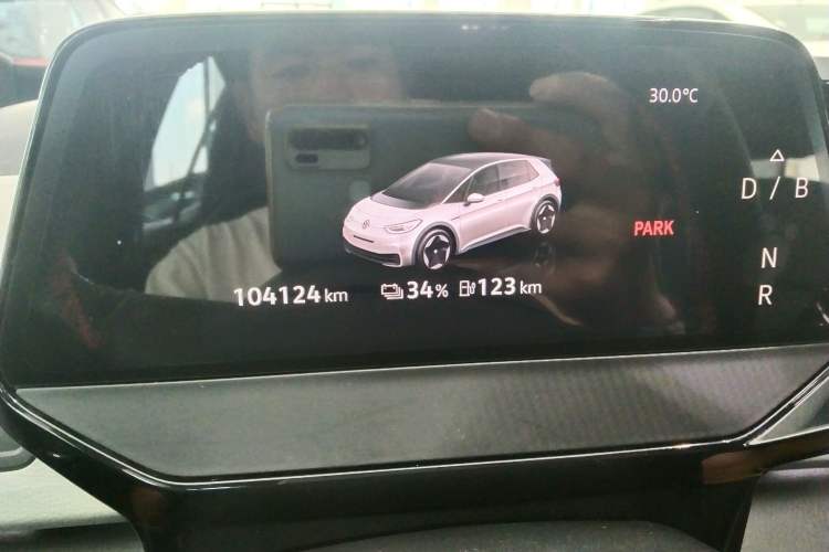 Used Volkswagen ID.3 2023 Upgraded Model Pure Intelligent Enjoyment Version Instrument Cluster