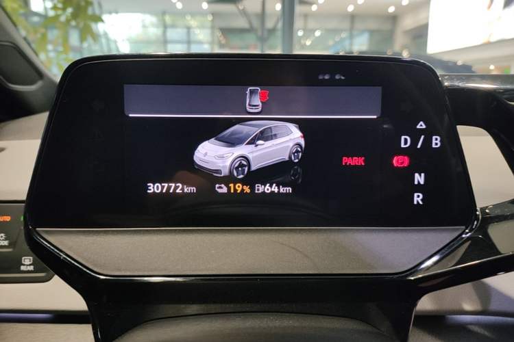 Used Volkswagen ID.3 2023 Upgraded Model Pure Intelligent Enjoyment Version Instrument Cluster