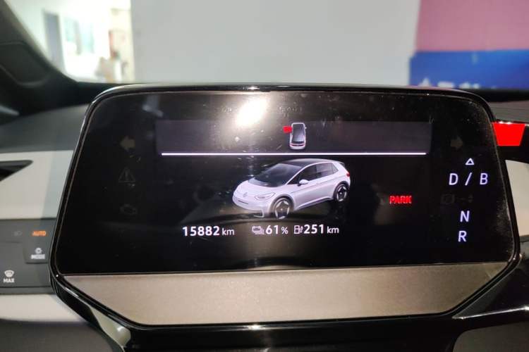 Used Volkswagen ID.3 2023 Upgraded Model Pure Intelligent Enjoyment Version Instrument Cluster
