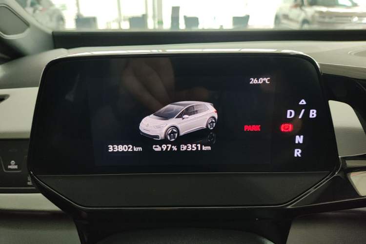 Used Volkswagen ID.3 2023 Upgraded Model Pure Intelligent Enjoyment Version Instrument Cluster