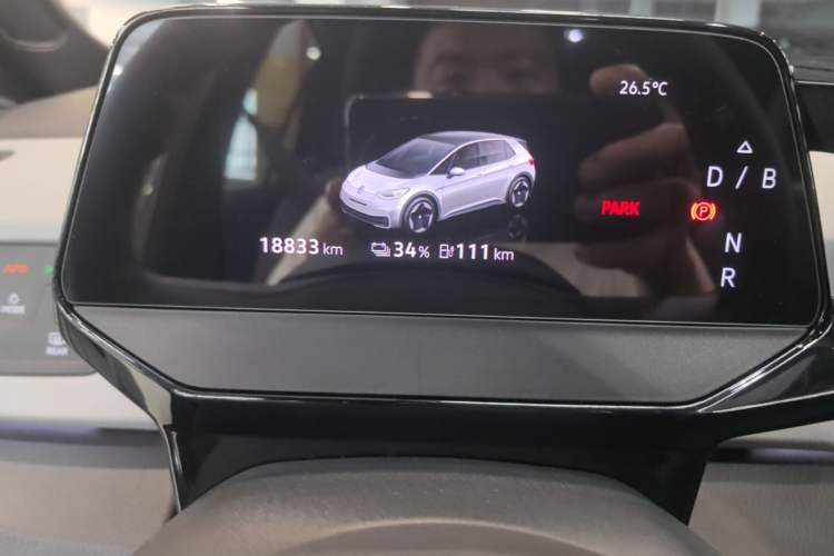 Used Volkswagen ID.3 2023 Upgraded Model Pure Intelligent Enjoyment Version Instrument Cluster