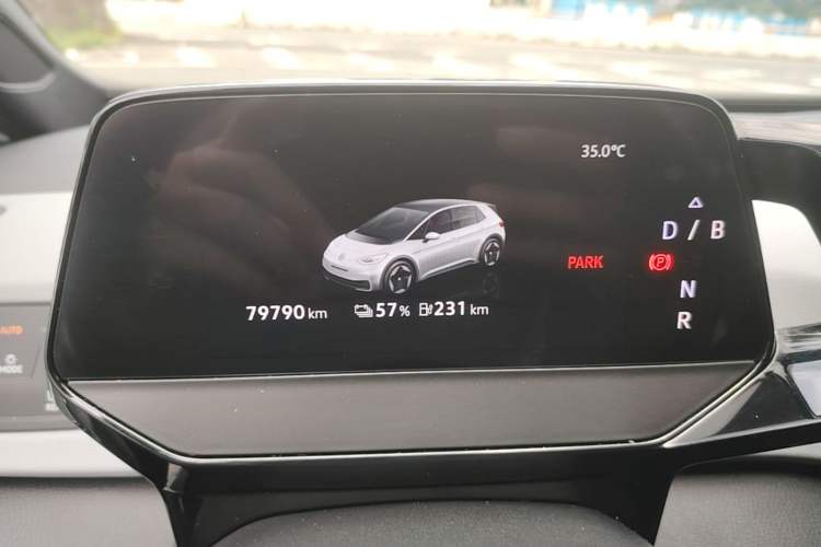 Used Volkswagen ID.3 2023 Upgraded Model Pure Intelligent Enjoyment Version Instrument Cluster