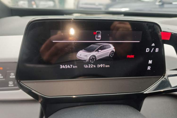 Used Volkswagen ID.3 2023 Upgraded Model Pure Intelligent Enjoyment Version Instrument Cluster