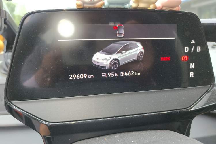 Used Volkswagen ID.3 2023 Pure Smart Edition Odometer Close Up