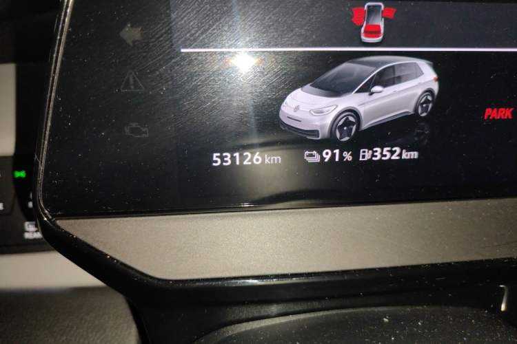 Used Volkswagen ID.3 2023 Pure Smart Edition Odometer Close Up